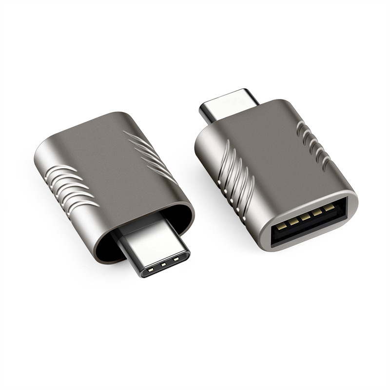 USB3.0新款转接头 枪色